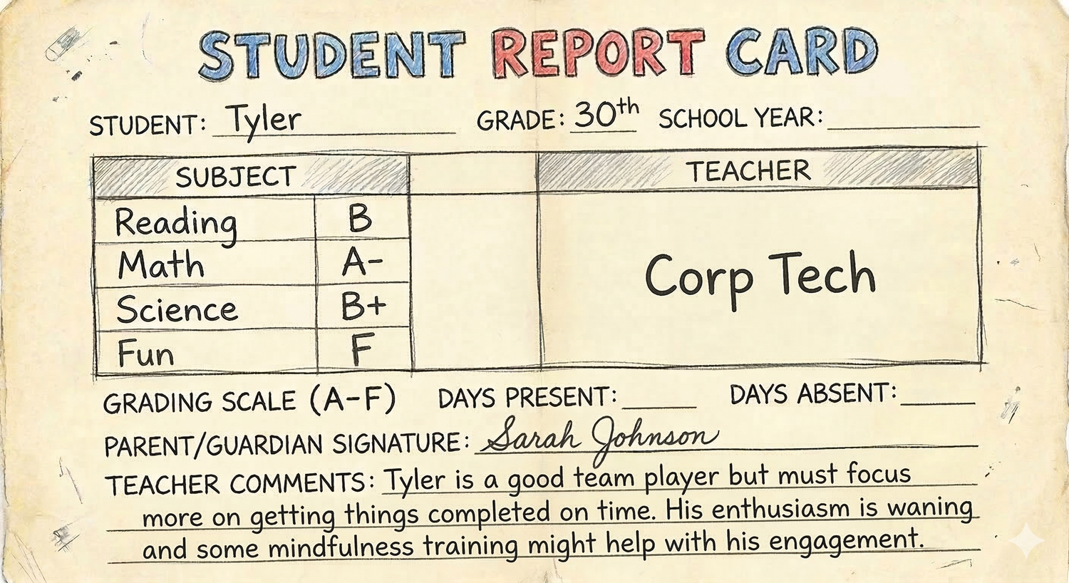 School - Work illustration
